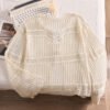 tricot beige, coupe ample – Image 2