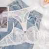 Ensemble en dentelle blanche confortable et sexy – Image 3