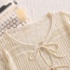 tricot beige, coupe ample – Image 3