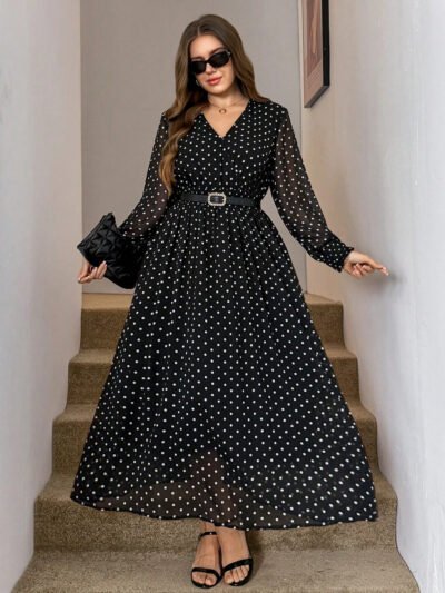 robe de bureau glamour décontractée