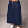 Jeans  amples, avec poches en biais et jambes larges – Image 5