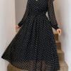 robe de bureau glamour décontractée – Image 4