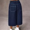 Jeans  amples, avec poches en biais et jambes larges – Image 2