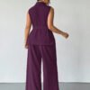 ensemble décontracté 2 pièces marron – Image 2