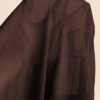Robe en mousseline de soie froissée,  manches évasées – Image 6