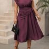 Robe d'été/printemps en lin élégante – Image 3