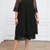 Robe en mousseline avec patchwork – Image 3