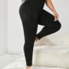 Leggings de sport à contrôle du ventre épais – Image 4