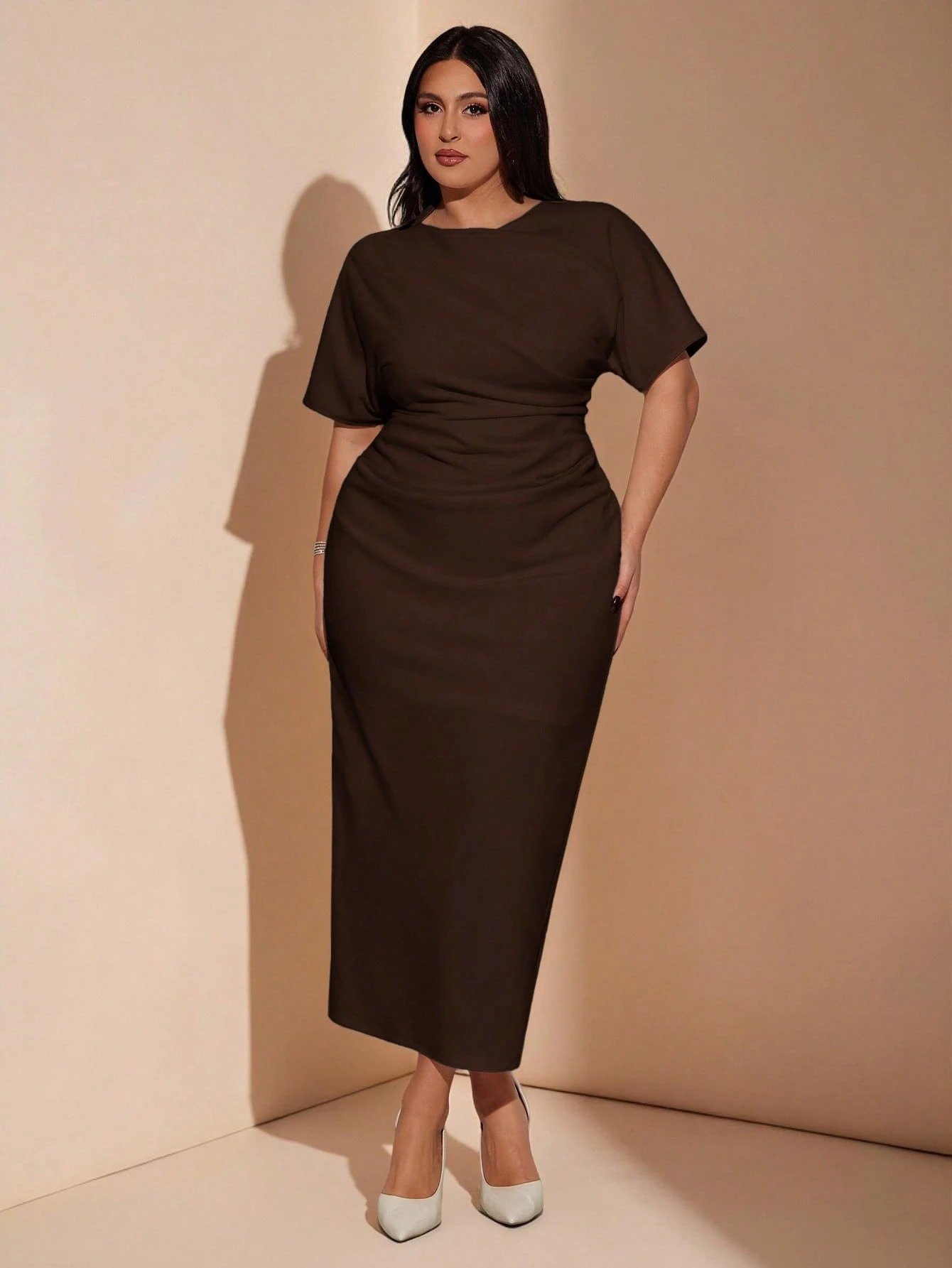 Robe chocolat pour évenement – Image 5