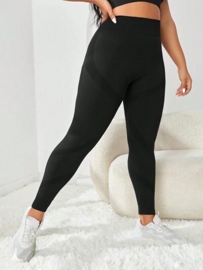 Leggings de sport à contrôle du ventre épais