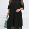 Robe en mousseline avec patchwork – Image 5