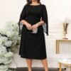Robe élégante plissée – Image 5