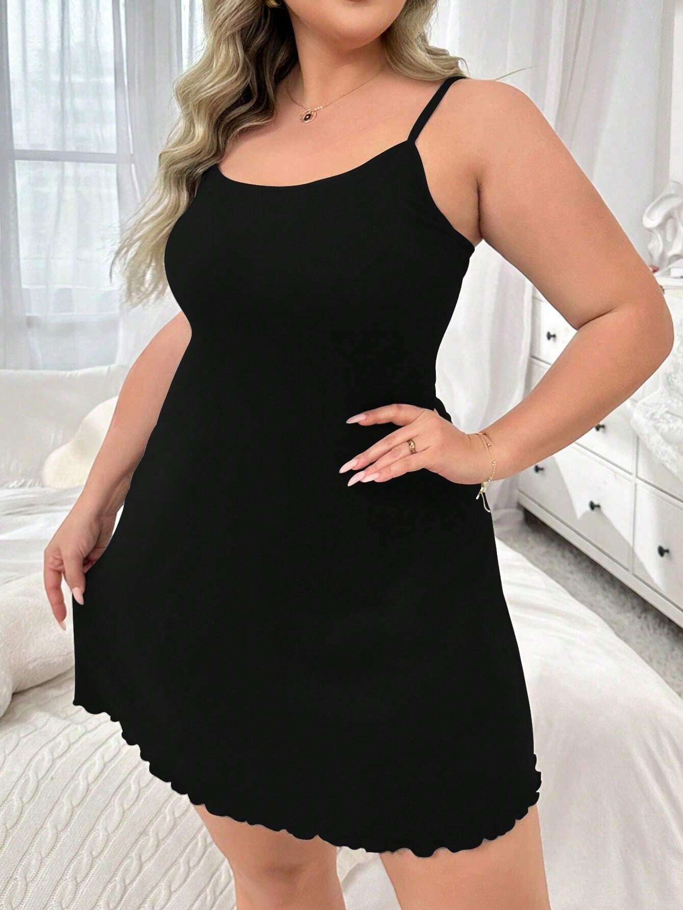 Robe nuisette avec broderie papillon dos nu – Image 7