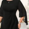Robe élégante plissée – Image 10