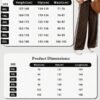 Pantalon long décontracté à jambes larges, imprimé léopard – Image 7