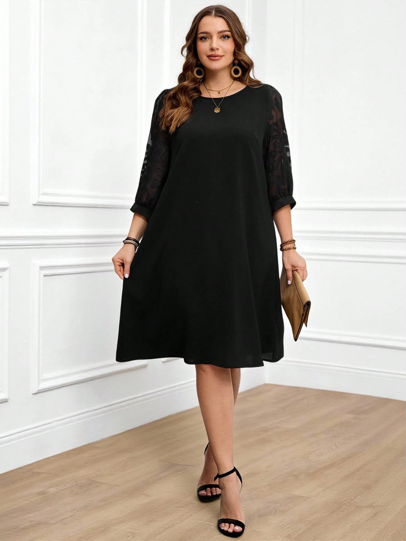 Robe en maille
