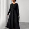 Robe en tricot à manches longues – Image 8