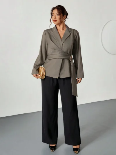 blazer taupe