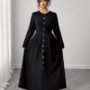 Robe en tricot à manches longues – Image 4