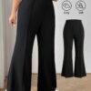 Pantalon évasé taille haute – Image 3
