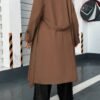 Trench-coat double boutonnage style rétro américain – Image 2