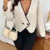 Blouse élégante à manches longues – Image 4