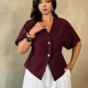 Chemise manches courtes décontractée élégante – Image 6