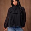 Blouse décontractée élégante – Image 8