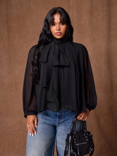 Blouse décontractée élégante