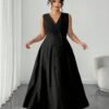 Robe vintage à double boutonnage – Image 5