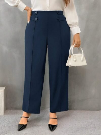 Pantalon droit élégant